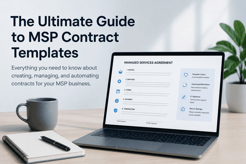 The Ultimate Guide to MSP Contract Templates