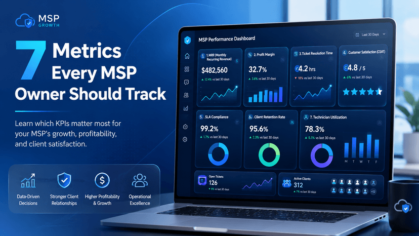 7 Metrics Every MSP Owner Should Track